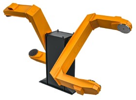 Пятиосевой поворотный позиционер двухзонный